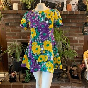 Precious Vtg 90s Babydoll Minidress